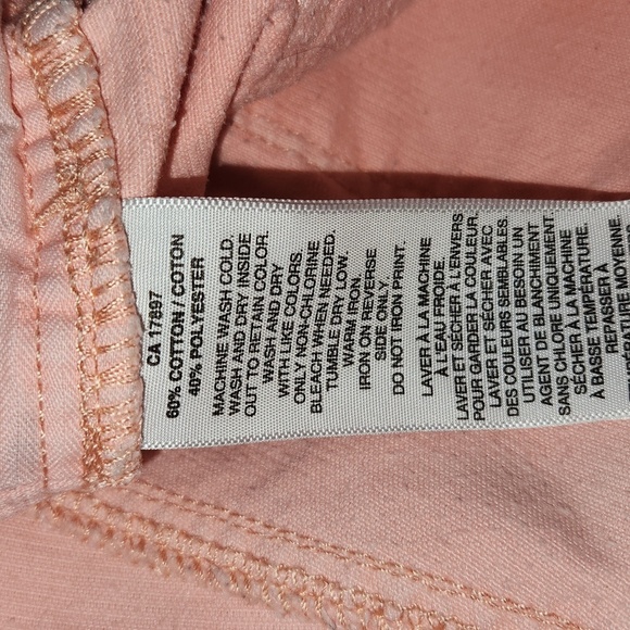 pink corduroy cutoff shorts - Picture 11 of 11
